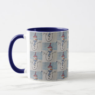 Christmas Snowman Mug