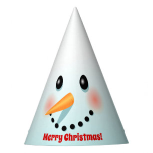 Christmas Snowman Party Hat