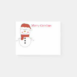 Christmas Snowman Post-it-Notes Post-it Notes