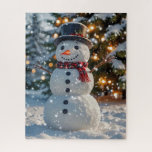 Christmas Snowman Puzzle<br><div class="desc">christmas snowman puzzle</div>