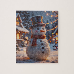 Christmas Snowman Puzzle