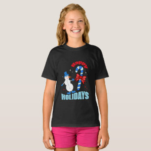 Christmas snowman T-Shirt