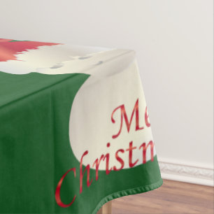 Christmas Snowman Tablecloth