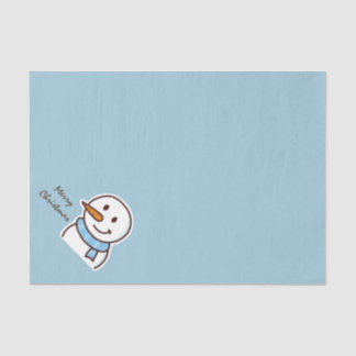 Christmas Snowman Tissue Paper