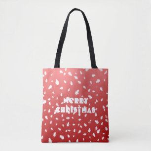 Christmas Snowman Tote Bag