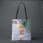 Christmas snowman walking tote bag<br><div class="desc">christmas snowman doll man, 
fun painting celebrate love , 
funny cheerful drawn snowflake, 
vintage scarf forest cute, 
cartoon drawing art merry , 
new white season snow, 
celebration happy illustration , 
winter holiday santa year, 
tree house hat, 
doll christmas snowman man, </div>
