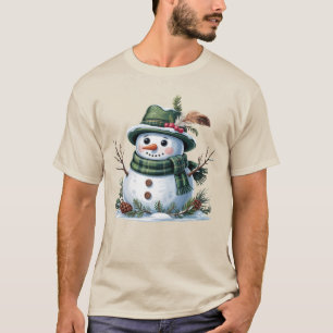 Christmas Snowman Winter Season Holiday T-Shirt