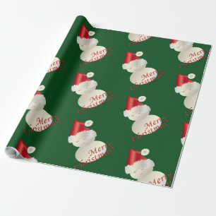 Christmas Snowman Wrapping Paper