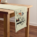 Christmas Snowman Xmas Dog Winter Short Table Runner<br><div class="desc">Christmas Snowman Xmas Dog Winter</div>