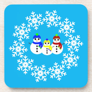 Christmas Snowmen Coasters