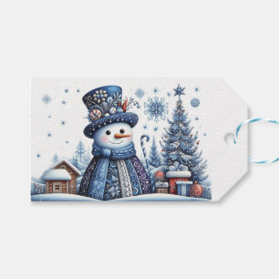 Christmas Snowmen Gift Tags