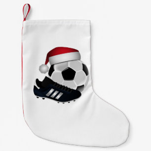 Christmas Soccer Ball and Shoe Small Christmas Stocking