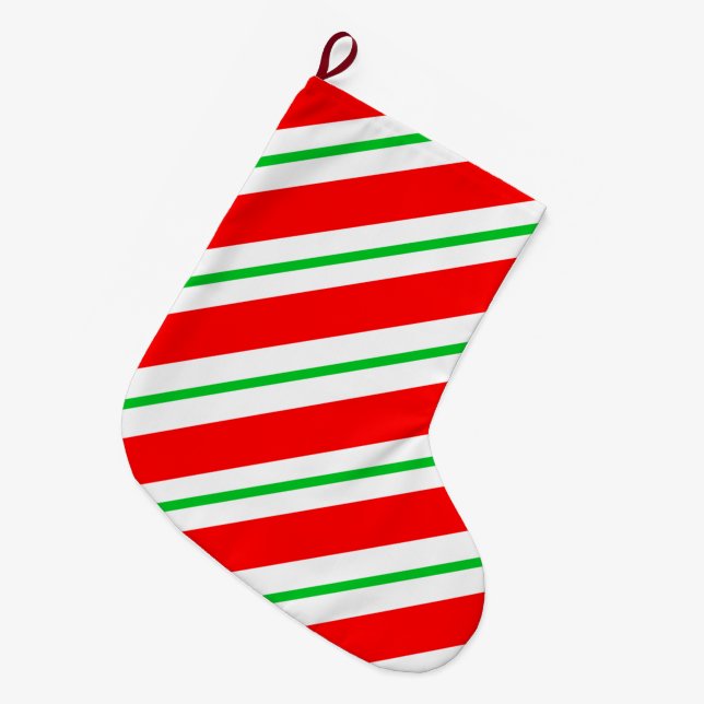 Christmas Socking Large Christmas Stocking (Front (Hanging))