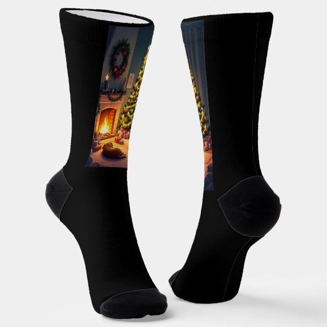 Christmas Socks (Angled)