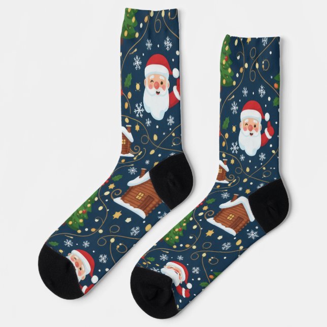 Christmas socks (Left)