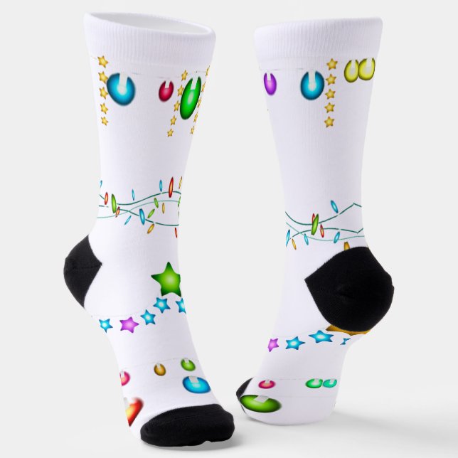 Christmas Socks- Crew Socka Socks (Angled)