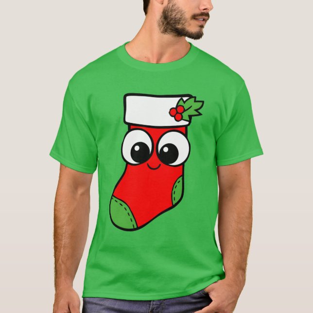 Christmas Socks family T-Shirt (Front)