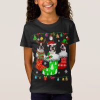 Christmas Socks Pajama Boston Terrier Dog Puppy Lo