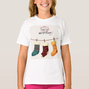 Christmas socks presents  T-Shirt