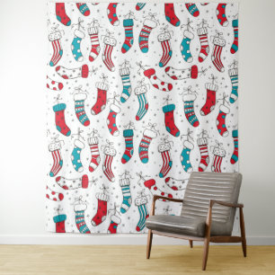 Christmas socks tapestry