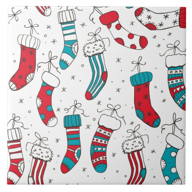 Christmas socks tile (Front)