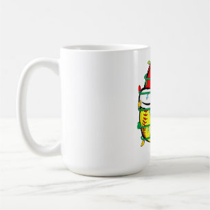 Christmas Softball Coffee Mug