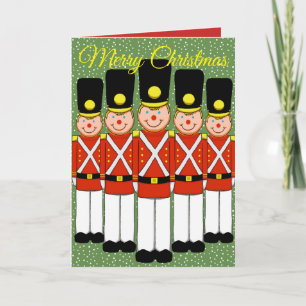 Christmas Soldier Christmas Greeting Card