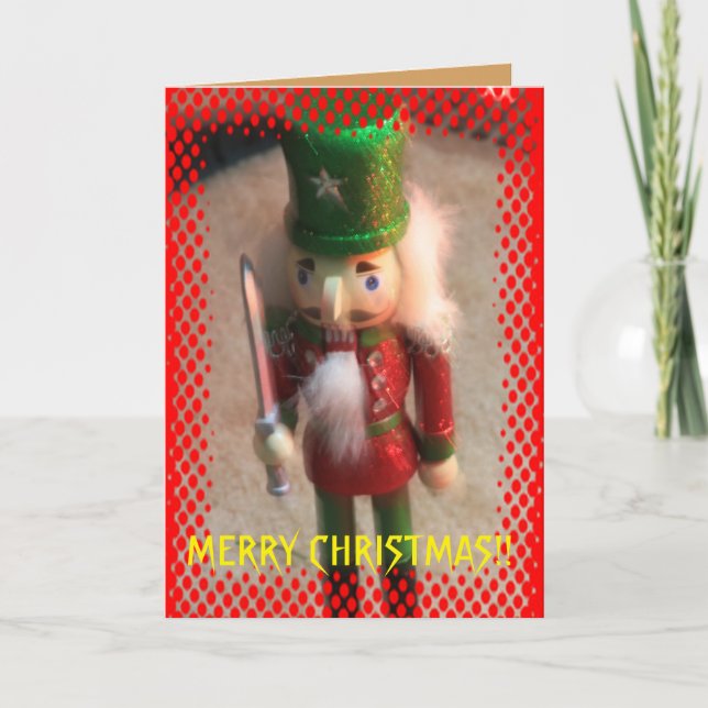 Christmas Soldier Greeting Card (Front)