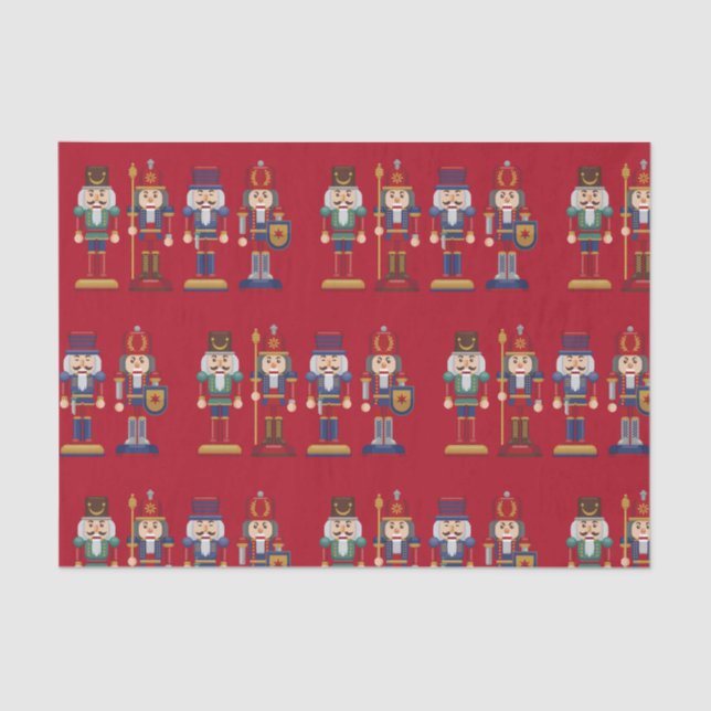 Christmas Soldier  Tissue Paper (Front)