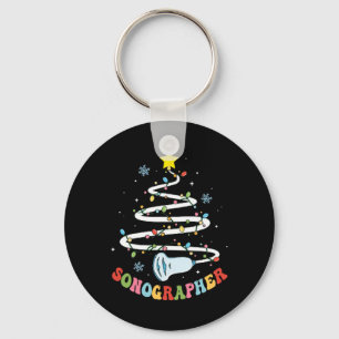Christmas Sonography Tech Christmas Squad  Key Ring