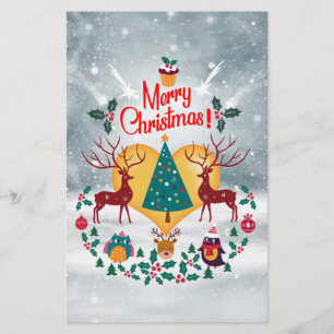 Christmas Soul Announcement Postcard Stationery