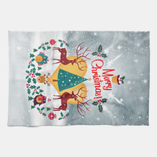 Christmas Soul Tea Towel