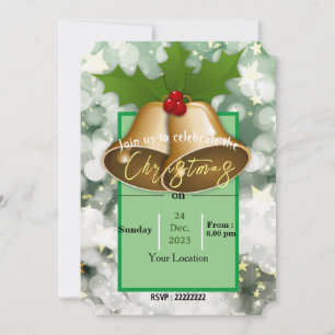  Christmas sound Invitation