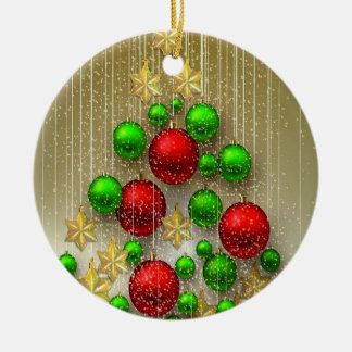 Christmas Sparkle Ceramic Tree Decoration