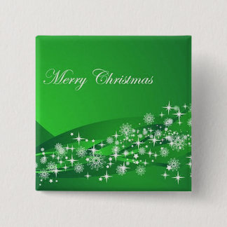 Christmas Sparkles 2 15 Cm Square Badge