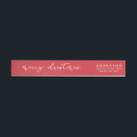 Christmas Sparkles | Merry Christmas Address Label<br><div class="desc">Christmas Sparkles | Merry Christmas Address Label</div>