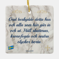 Christmas-spearheaded Keramik — God protected