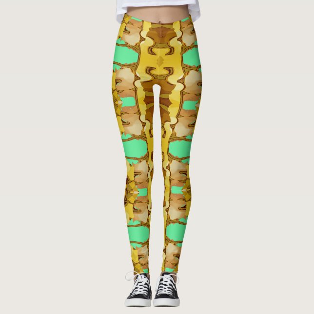 Christmas Special multicolor "Ratti_Creative_Arts Leggings (Front)