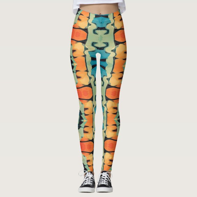 Christmas Special multicolor "Ratti_Creative_Arts Leggings (Front)