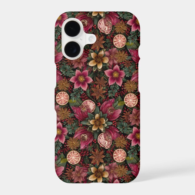Christmas Spice & Floral Botanical Pattern (Back)