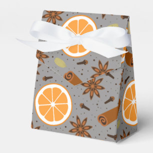 Christmas spices favour box