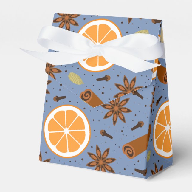 Christmas spices favour box (Front Side)