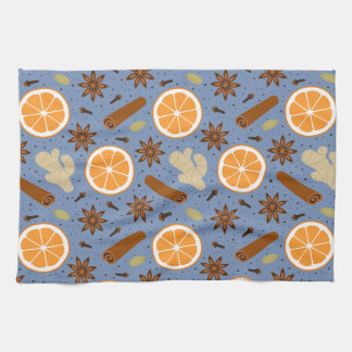 Christmas spices Kitchen Towels
