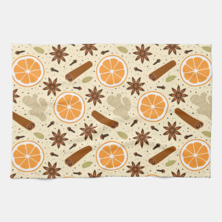 Christmas spices Kitchen Towels