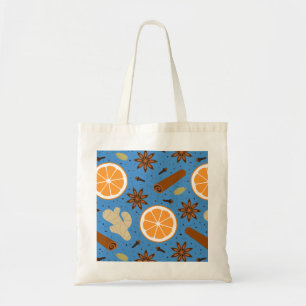 Christmas spices tote bag