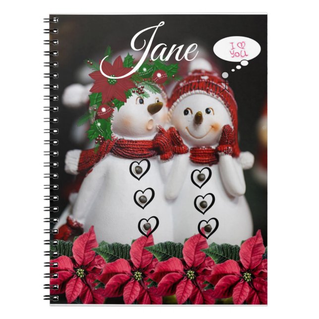 Christmas Spiral Notebook (Front)