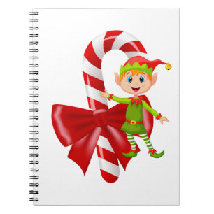 Christmas Spiral Notebook