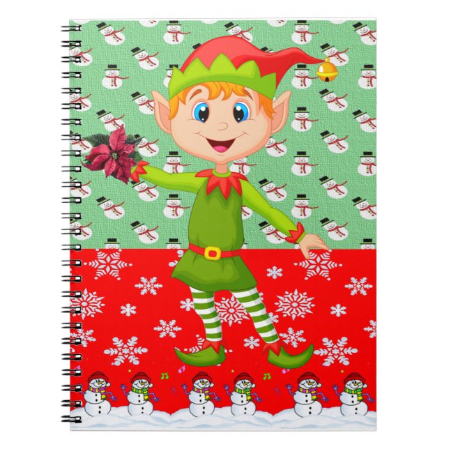 Christmas Spiral Notebook (Front)