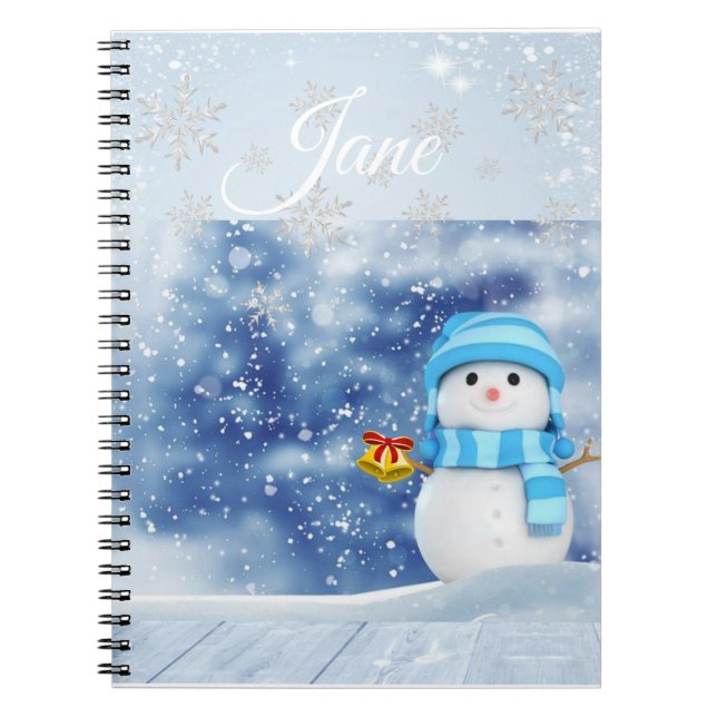 Christmas Spiral Notebook (Front)