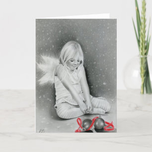 Christmas Spirit Angel Elf Card